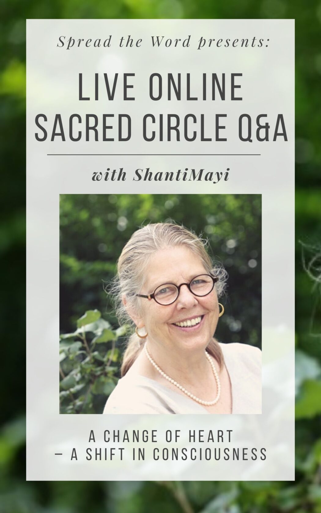 Sacred Circle Q&A with ShantiMayi